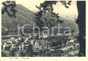 Cartolina originale da collezione 1943 TORRE PELLICE TO Panorama generale dall alto Cartolina postale FG VG 1