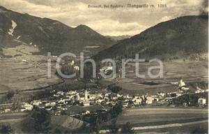 Cartolina originale da collezione 1925 ca MONGUELFO BZ Veduta generale  VAL PUSTERIA Cartolina postale FP NV 1