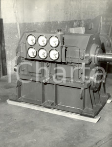 Fotografia d epoca originale 1964 RHO  MILANO Ditta Ing. V.FACHINI  Macchinario per ASGEN FOTOGRAFIA 1