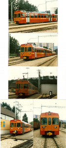 Fotografia d epoca originale 1980 ca SVIZZERA Chemin de fer NYON ST. CERGUE LA CURE Treno NStCM Lotto 5 foto 1