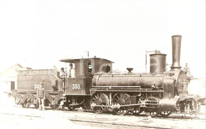 Cartolina originale da collezione 1970 ca UNGHERIA Locomotiva MAV 253.001 als 380 rws GRIEBL Cartolina ANIMATA FP 1