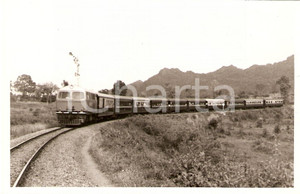 Fotografia d epoca originale 1975 ca THAILAND State Railways SRT Passenger train Fotografia 1