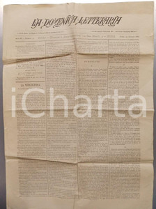Giornale, rivista storica 1883 DOMENICA LETTERARIA Michele LESSONA Enologia presso antichi Romani 1
