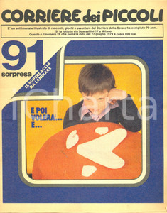 Giornale, rivista storica 1979 CORRIERE DEI PICCOLI Il diario di Stefi NIDASIO  PIMPA Rivista ILLUSTRATA 1
