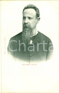 Cartolina originale da collezione 1910 ca GIOVANNI BOVIO Cartolina con ritratto FP NV 1