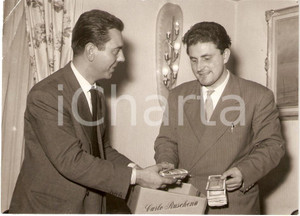 Fotografia d epoca originale 1955 RACCONTI ROMANI Piero NUCCORINI paga COMPARSA Foto dal set 1