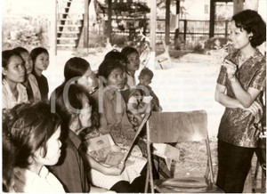 Fotografia d epoca originale 1978 BANGKOK Family planning at CHULALONGKORN Hospital WHO photo 1