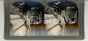 Fotografia d epoca originale 1890 GREENVILLE Texas Cotton Gin  Stereoscopy KEYSTONE 1