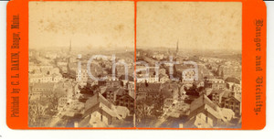Fotografia d epoca originale 1890 BANGOR USA BANGOR and Vicinity  Stereoscopy DAKIN 1