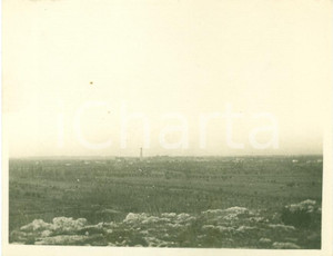 Fotografia d epoca originale 1917 SAN PIER D ISONZO GO WWI Pianura e Colle SANT ELIA Vera fotografia 1