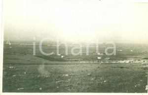 Fotografia d epoca originale 1917 FOGLIANO REDIPUGLIA GO WWI Pianura ISONZO e alture Fotografia 1