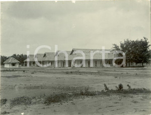 Fotografia d epoca originale 1925 ca BANGKOK THAILANDIA Impresa Guido LAVIZZARI Nuovi edifici residenziali 1
