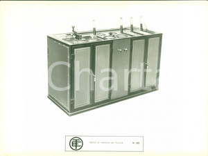 Materiale pubblicitario d’epoca 1960 MILANO Telemeccanica Elettrica Banco Funivia ALPE DI SIUSI Scheda foto 1