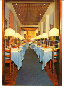Cartolina originale da collezione 1970 ca MILANO Via C. POMA Ristorante Passatore romagnolo  Taverna POMA FG NV 1