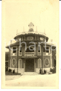 Cartolina originale da collezione 1937 Fiera di MILANO Padiglione delle forniture alberghiere Cartolina FP VG 1