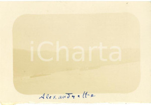 Fotografia d epoca originale 1920 ALESSANDRETTA TURCHIA Navi al porto Foto vintage ORIENTE 9 x 6 cm 1
