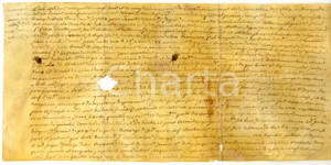 Documento originale, autentico 1788 GIGNAC F Catherine SAGNER cede ereditÃ  al fratello Mathieu Parchemin 1