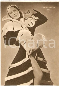 Cartolina originale da collezione 1939 LIDA BAAROVA Fotografia seriale RIZZOLI Ufa FG NV 1