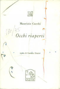 Libro, pubblicazione d epoca 1999 Maurzio CUCCHI Occhi riaperti opera di Gaetano ORAZIO Ediz. PULCINOELEFANTE 1