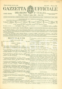 Documento originale, autentico 1942 GAZZETTA UFFICIALE Regolamento servizi postali in LIBIA e AFRICA ORIENTALE 1