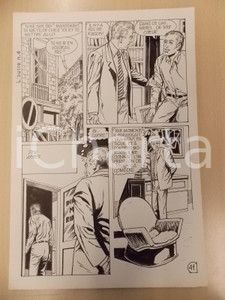 Opera d’arte autentica 1970 L AUTRE Ep. 4 Luciano BERNASCONI Jean Vlad a colloquio Tavola originale 1