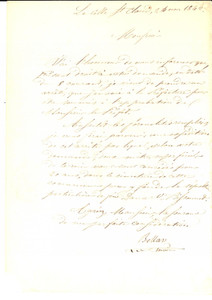 Autografo originale 1842 LA CELLE SAINTCLOUD Maire JeanCharles BELLAN sur sÃ©pulture Autographe 1