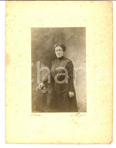 Fotografia d epoca originale 1909 LILLE Portrait Suzanne DEVILDER MAQUET Photo BERGER Paris 1 1