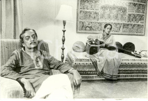 Fotografia d epoca originale 1991 LO STRANIERO Agantuk SATYAJIT RAY Bikram BHATTACHARYA Foto di scena 1