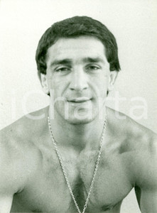 Fotografia d epoca originale 1980 ca JUGOSLAVIA Boxe Ritratto Pugile Marijan BENES Fotografia 1