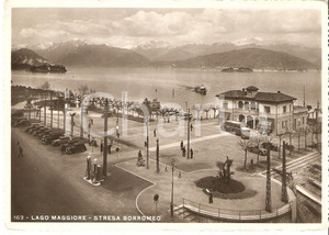 Cartolina originale da collezione 1941 STRESA VB Scorcio panoramico del LAGO MAGGIORE Cartolina FG NV 1