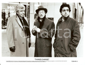 Fotografia d epoca originale 1988 THINGS CHANGE Joe MANTEGNA Don AMECHE J.J. JOHNSTON Mamet Foto di scena 1