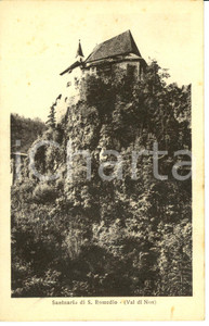 Cartolina originale da collezione 1930 ca COREDO TN Veduta del Santuario di SAN ROMEDIO Cartolina FP NV 1