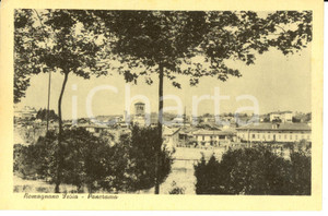 Cartolina originale da collezione 1943 ROMAGNANO SESIA NO Scorcio panoramico Cartolina FP NV 1