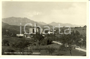 Cartolina originale da collezione 1943 VICOFORTE CN Veduta Santuario Basilica Natività di MARIA Cartolina FP NV 1