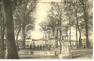 Cartolina originale da collezione 1907 PADOVA Veduta del centro del recinto del prato della Valle Cartolina FP VG 1