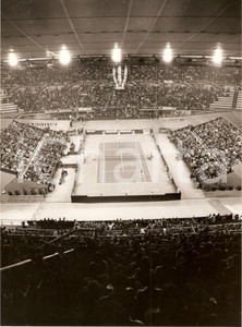 Fotografia d epoca originale 1978 MILANO Palasport San Siro RAMAZZOTTI TENNIS CUP Panoramica pubblico Foto 1