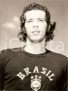 Fotografia d epoca originale 1978 BRASILE Calcio MONDIALI Emerson LEAO Ritratto Portiere Fotografia 1