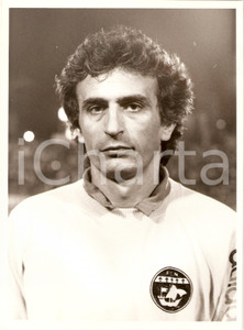 Fotografia d epoca originale 1980 circa FRANCIA Calcio NANTES Vahid HALILHODZIC Ritratto Fotografia 1