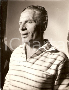 Fotografia d epoca originale 1956 TORINO FC Calcio Blagoje MARJANOVIC Allenatore Ritratto Fotografia 1