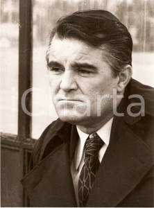 Fotografia d epoca originale 1980 ca JUGOSLAVIA Calcio Miljan MILJANIC Allenatore Ritratto Foto 1