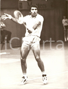 Fotografia d epoca originale 1976 THE MASTERS Tennis Manuel ORANTES durante un match Fotografia 1