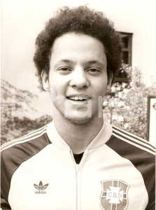 Fotografia d epoca originale 1978 BRASILE Calcio MONDIALI Ritratto REINALDO Nazionale Sponsor ADIDAS Foto 1