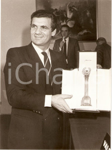 Fotografia d epoca originale 1980 ca PREMIO CHEVRON Sportsman dell anno Renato DELLA VALLE Bruno PIZZUL Foto 1