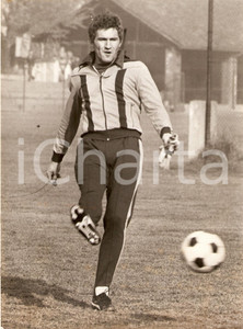 Fotografia d epoca originale 1982 JUGOSLAVIA Calcio MONDIALI Dragan PANTELIC durante allenamento Fotografia 1