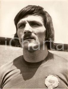 Fotografia d epoca originale 1974 JUGOSLAVIA Calcio NAZIONALE Josip BUKAL Ritratto attaccante Fotografia 1