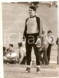 Fotografia d epoca originale 1982 POLONIA Calcio MONDIALI Jacek KAZIMIERSKI Ritratto Portiere Fotografia 1