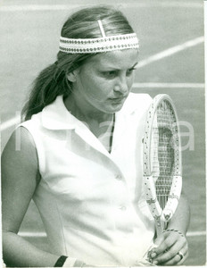Fotografia d epoca originale 1980 ca TENNIS Ritratto Margarida ARAUJO Fotografia 1