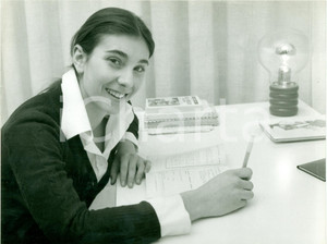 Fotografia d epoca originale 1980 ca TENNIS Campionessa Emanuela ZONI studia Fotografia 1