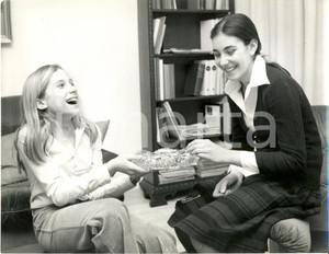 Fotografia d epoca originale 1980 ca TENNIS Campionessa Emanuela ZONI con la sorella Fotografia 1