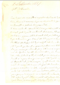 Documento originale, autentico 1857 MOSCHIANO AV Lavori al nuovo palazzo della baronessa Anna BELLI 1
